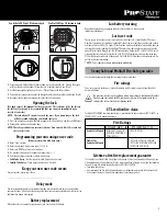 Preview for 5 page of SentrySafe ProStaff Owner'S Manual