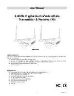 Предварительный просмотр 1 страницы Sentryus KW5905 User Manual