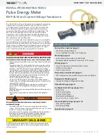 senva EM Pulse Series Installation Instructions Manual preview