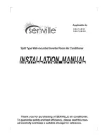 Senville SENL12HDMI Installation Manual предпросмотр