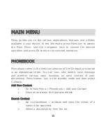 Preview for 15 page of Senwa Mexico s130 User Manual