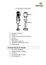 Preview for 2 page of Senya 83.06.06 User Instructions