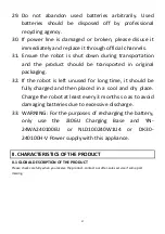 Preview for 38 page of Senya My Little Robot Laser SYCN-VC008G User Instructions