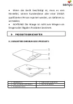 Preview for 18 page of Senya My Little Scale User Instructions