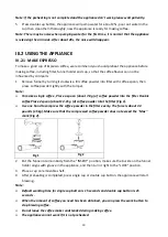 Preview for 21 page of Senya SYBF-CM008 User Instructions