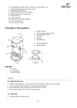 Предварительный просмотр 23 страницы Senya SYBF-CM013 User Instructions