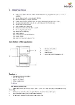 Предварительный просмотр 26 страницы Senya SYBF-CM019 User Instructions