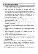 Preview for 14 page of Senya SYCK-G045 User Instructions