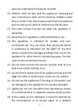 Предварительный просмотр 11 страницы Senya SYCK-G065 User Instructions