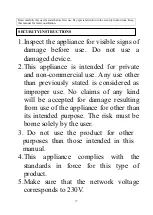 Предварительный просмотр 17 страницы Senya SYCK-WM003 User Instruction