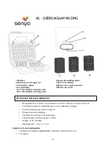 Preview for 40 page of Senya SYCK-WM012 User Instructions