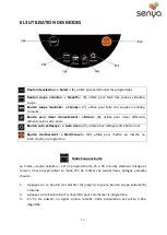 Предварительный просмотр 12 страницы Senya SYCP-HB002 Safety Instructions