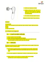 Предварительный просмотр 8 страницы Senya SYWB-BS011 User Instructions