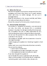 Предварительный просмотр 26 страницы Senya SYWB-BS011 User Instructions