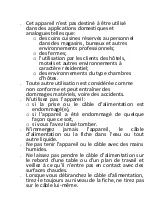 Preview for 3 page of Senya SYWB-BS040 User Instruction