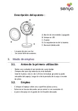 Preview for 18 page of Senya SYWB-LM007 User Instructions