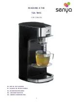 Предварительный просмотр 1 страницы Senya TEA TIME SYBF-CM013N User Instructions