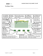 Предварительный просмотр 3 страницы Senztek SolaStat-Plus-ET Installation Manual