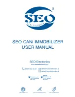 SEO Electronics CANi User Manual preview