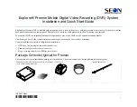 Seon Mobile Surveillance Explorer Premier Installation And Quick Start Manual preview