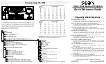 SEON TR4-10 Quick Reference Manual предпросмотр