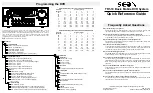 SEON Trooper Basic TR1-10 Quick Reference Manual preview