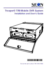 SEON Trooper TR9 Installation And User Manual предпросмотр