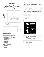 Preview for 1 page of SEON vMax Pulse Install And Setup Manual