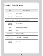 Preview for 26 page of SEOWON INTECH WiMAX SWU-3400AN User Manual