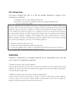 Preview for 5 page of Seoyon Electronics SYEC4TX1611 Important Information Document