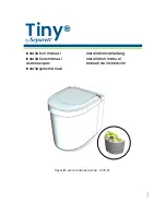 Separett Tiny 1270-01 Installation Manual preview