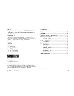 Предварительный просмотр 3 страницы Sepura SBM8000 Quick Reference Manual