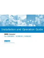 Предварительный просмотр 1 страницы Sepura SBR8000 Installation And Operation Manual