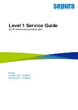 Sepura SC20 series Service Manual предпросмотр