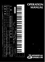 Sequential Prophet-5 MIDI Operation Manual preview