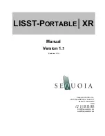 Sequoia LISST-PORTABLE XR Manual preview