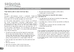 Предварительный просмотр 18 страницы Sequoia SAS16 Operating Instructions Manual