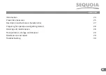 Предварительный просмотр 23 страницы Sequoia SAS16 Operating Instructions Manual