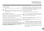 Предварительный просмотр 25 страницы Sequoia SAS16 Operating Instructions Manual