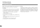 Предварительный просмотр 26 страницы Sequoia SAS16 Operating Instructions Manual