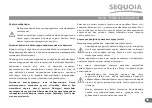 Предварительный просмотр 35 страницы Sequoia SAS16 Operating Instructions Manual