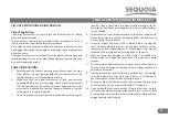 Preview for 37 page of Sequoia SPB3318 Operating Instructions Manual