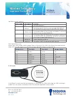 Предварительный просмотр 6 страницы Sequoia SQ864 Hardware Reference Manual