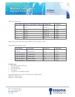 Предварительный просмотр 7 страницы Sequoia SQ864 Hardware Reference Manual