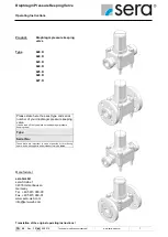 Sera 620.D Operating Instructions Manual preview