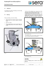 Preview for 11 page of Sera 620.D Operating Instructions Manual