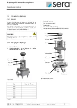 Preview for 15 page of Sera 620.D Operating Instructions Manual