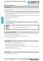 Preview for 16 page of Sera 810.1 Series Operating Instructions Manual