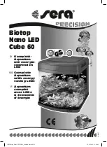 Sera Biotop Nano LED Cube 60 Instructions For Installation And Use Manual preview