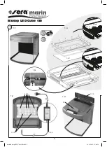 Предварительный просмотр 2 страницы Sera Marin Precision Biotop LED Cube 130 Instructions For Installation And Use Manual